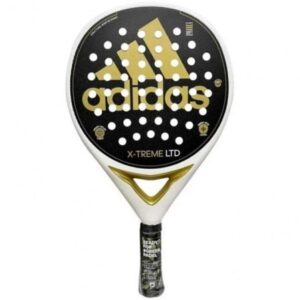 Pala de Pádel Adidas Pala Adidas X-Treme/ Blanca y Oro - Imagen 1