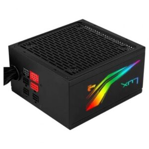 Fuente de Alimentación Aerocool LUX RGB 650M/ 650W/ Ventilador 12cm/ 80 Plus Bronze - Imagen 1