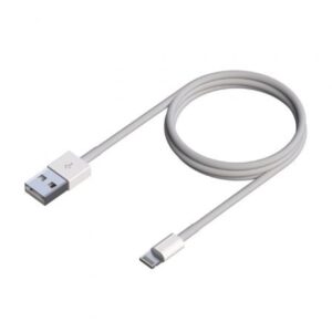 Cable USB 2.0 Lightning Aisens A102-0542/ USB Macho - Lightning Macho/ Hasta 2.5W/ 60Mbps/ 50cm/ Blanco