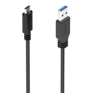 Cable USB 3.1 Tipo-C Aisens A107-0860/ USB Tipo-C Macho - USB Macho/ 10Gbps/ 2m/ Negro - Imagen 1