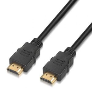 Cable HDMI 2.0 4K Aisens A120-0120/ HDMI Macho - HDMI Macho/ Hasta 10W/ 2250Mbps/ 1.5m/ Certificado/ Negro - Imagen 1