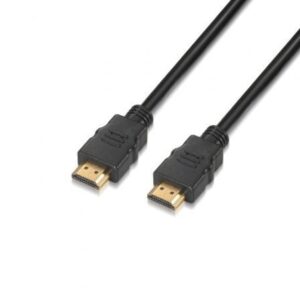 Cable HDMI 2.0 4K Aisens A120-0372/ HDMI Macho - HDMI Macho/ Hasta 10W/ 2250Mbps/ 10m/ Negro - Imagen 1