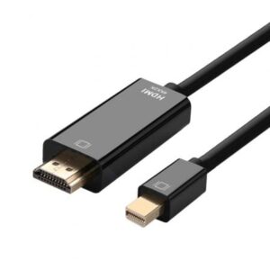 Cable Conversor Aisens A125-0458/ Mini DisplayPort Macho - HDMI Macho/ Hasta 5W/ 2300Mbps/ 3m/ Negro - Imagen 1