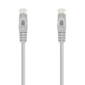 Cable de Red RJ45 AWG24 UTP Aisens A145-0555 Cat.6A/ LSZH/ 20m/ Gris