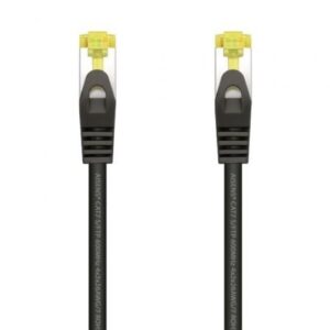 Cable de Red RJ45 SFTP Aisens A146-0486 Cat.7/ 1m/ Negro - Imagen 1