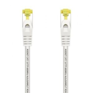 Cable de Red RJ45 SFTP Aisens A146-0488 Cat.7/ 25cm/ Blanco - Imagen 1