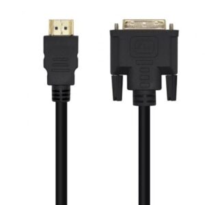 Cable HDMI Aisens A117-0451/ DVI Macho - HDMI Macho/ 3m/ Negro - Imagen 1
