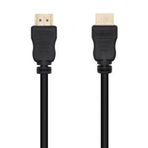 Cable HDMI 1.4 14+1 CCS Aisens A119-0528/ HDMI Macho - HDMI Macho/ 1m/ Negro - Imagen 1