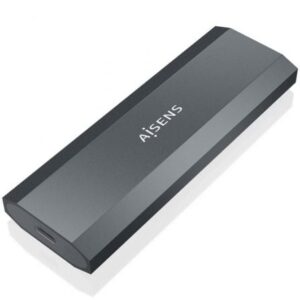 Caja Externa para Disco SSD M.2 NVMe Aisens ASM2-029GR/ USB 3.2/ Sin tornillos - Imagen 1