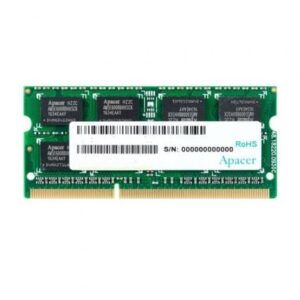 Memoria RAM Apacer 4GB/ DDR3/ 1600MHz/ 1.5V/ CL11/ SODIMM - Imagen 1