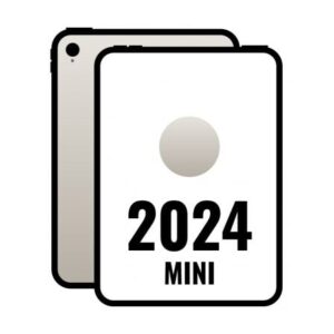iPad Mini 8.3' 2024 7th WiFi/ A17 Pro/ 128GB/ Blanco Estrella- MXN83TY/A - Imagen 1