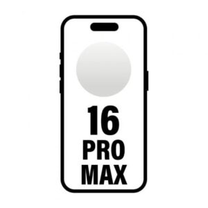 Smartphone Apple iPhone 16 Pro Max 256GB/ 6.9'/ 5G/ Titanio Blanco - Imagen 1