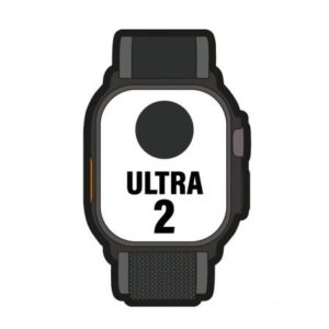 Apple Watch Ultra 2/ GPS/ Cellular/ 49mm/ Caja de Titanio Negro / Correa Loop Trail Negro S/M - Imagen 1