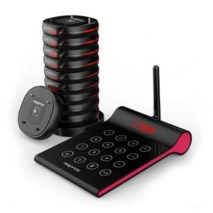 Kit Avisador de Clientes Approx appCUSTOMERCALLERKIT/ Incluye Transmisor / 10 discos / Base de Carga - Imagen 1