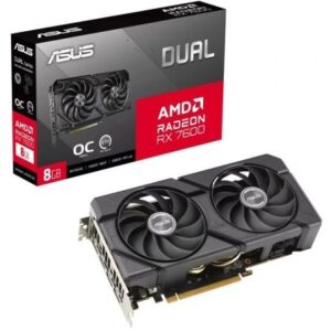 Tarjeta Gráfica Asus Dual Radeon RX 7600 EVO OC/ 8GB GDDR6 - Imagen 1