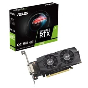 Tarjeta Gráfica Asus GeForce RTX 3050 LP BRK OC Edition/ 6GB GDDR6/ Compatible con Perfil Bajo - Imagen 1