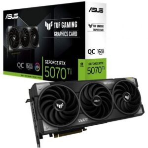 Tarjeta Gráfica Asus TUF Gaming GeForce RTX 5070 Ti OC/ 16GB GDDR7