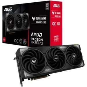 Tarjeta Gráfica Asus TUF Gaming Radeon RX 9070 OC/ 16GB GDDR6
