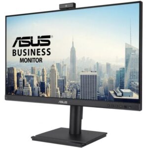 Monitor Profesional Asus BE249QFK 24'/ Full HD/ Webcam/ Multimedia/ Regulable en altura/ Negro - Imagen 1