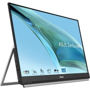 Monitor Portátil Asus ZenScreen MB249C 23.8'/ Full HD/ Multimedia/ Regulable en Altura/ Negro - Imagen 1