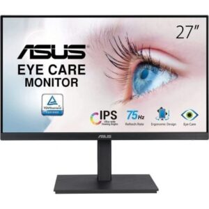 Monitor Asus VA27EQSB 27'/ Full HD/ Multimedia/ Regulable en altura/ Negro - Imagen 1