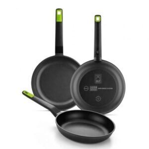 Pack 3 Sartenes Bra Gastro A841201/ Ø18cm/ Ø22cm/ Ø26cm/ Apta para Inducción - Imagen 1