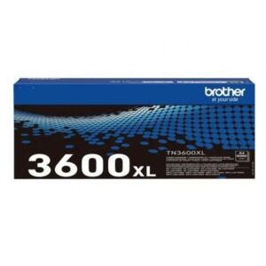Tóner Original Brother TN3600XL Alta Capacidad/ Negro - Imagen 1