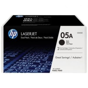 Tóner Original HP nº05A Multipack/ 2x Negro - Imagen 1