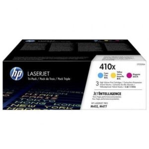 Tóner Original HP nº410X XL Alta Capacidad Multipack/ Cian/ Magenta/ Amarillo - Imagen 1
