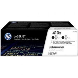 Tóner Original HP nº410X XL Alta Capacidad Multipack/ 2x Negro - Imagen 1