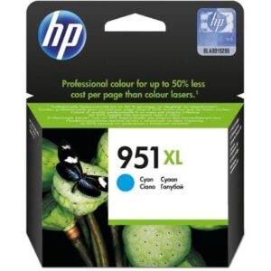 Cartucho de Tinta Original HP nº951 XL Alta Capacidad/ Cian - Imagen 1