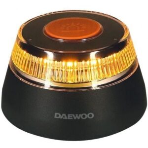 Luz baliza de emergencia para coche Daewoo DW5001 V16/ Homologada/ Base Imantada/ Geolocalizable/ Funciona a Pilas