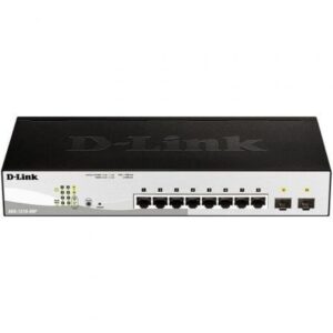 Switch Gestionado D-Link DGS-1210-08P/ 8 Puertos/ RJ45 10/100/1000/ SFP/ PoE - Imagen 1