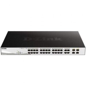 Switch Gestionado D-Link DGS-1210-24P 24 Puertos/ RJ-45 10/100/1000/ PoE/ SFP - Imagen 1