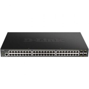 Switch Gestionado D-Link Smart DGS-1250-52XMP 52 Puertos/ RJ-45 10/100/1000 PoE/ SFP - Imagen 1