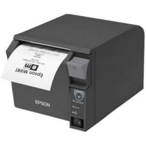 Impresora de Tickets Epson TM-T70II/ Térmica/ Ancho papel 80mm/ USB-Ethernet/ Negra - Imagen 1