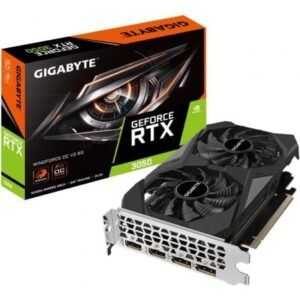 Tarjeta Gráfica Gigabyte GeForce RTX 3050 WindForce OC V2/ 6GB GDDR6 - Imagen 1