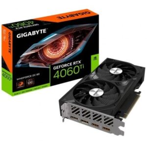 Tarjeta Gráfica Gigabyte GeForce RTX 4060 Ti WindForce OC/ 8GB GDDR6 - Imagen 1