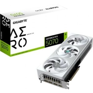 Tarjeta Gráfica Gigabyte GeForce RTX 5070 AERO OC 12G/ 12GB GDDR7 - Imagen 1