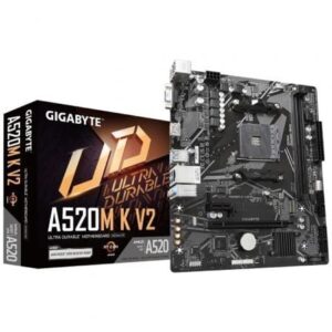 Placa Base Gigabyte A520M K V2 Socket AM4/ Micro ATX - Imagen 1