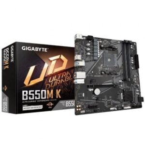 Placa Base Gigabyte B550M K Socket AM4/ Micro ATX - Imagen 1
