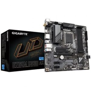 Placa Base Gigabyte B760M DS3H AX Socket 1700/ Micro ATX - Imagen 1