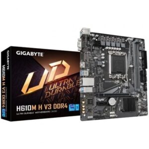 Placa Base Gigabyte H610M H V3 DDR4 Socket 1700/ Micro ATX - Imagen 1