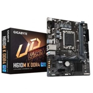 Placa Base Gigabyte H610M K DDR4 Socket 1700/ Micro ATX - Imagen 1