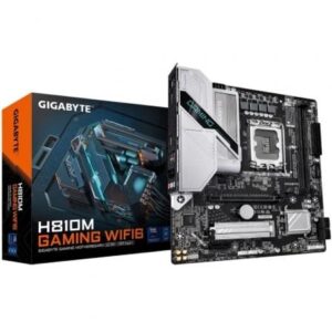 Placa Base Gigabyte H810M GAMING WIFI 6 Socket 1851/ Micro ATX - Imagen 1