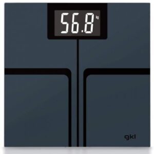 Báscula de Baño GKL Fitmax Black/ Hasta 200kg - Imagen 1