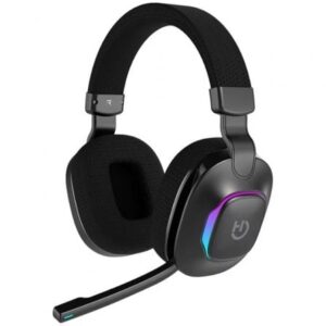 Auriculares Gaming con Micrófono Hiditec Vortex ARGB/ Jack 3.5/ Bluetooth/ Negros - Imagen 1
