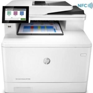Multifunción Láser Color HP LaserJet Enterprise MFP M480F/ Fax/ Dúplex/ ADF/ Blanca - Imagen 1