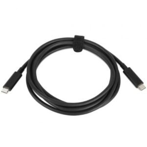 Cable USB 3.0 Tipo-C/ USB Tipo-C Macho - USB Tipo-C Macho/ Hasta 100W/ 1.8m/ Negro - Imagen 1