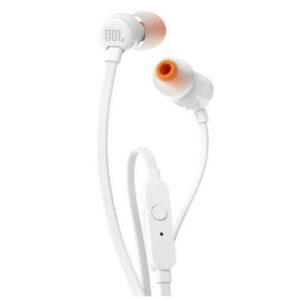 Auriculares Intrauditivos JBL Tune 110/ con Micrófono/ Jack 3.5/ Blancos - Imagen 1